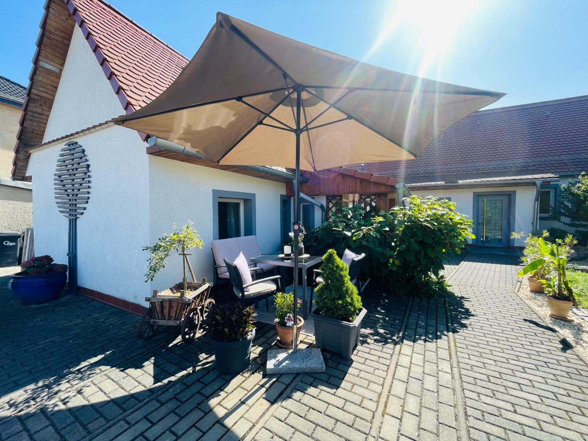 Ferienhaus Neuseenland Grosszossen エクステリア 写真